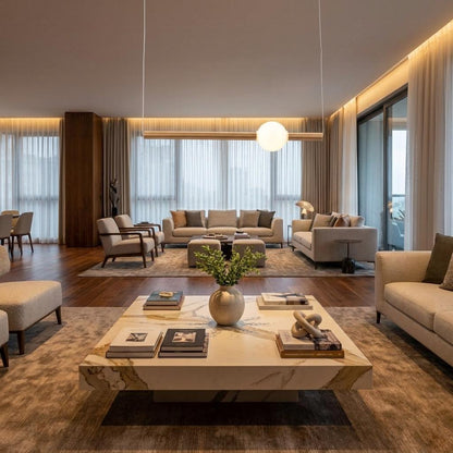 Vertical Lamp Gold