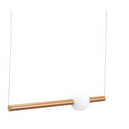 Vertical Lamp Gold