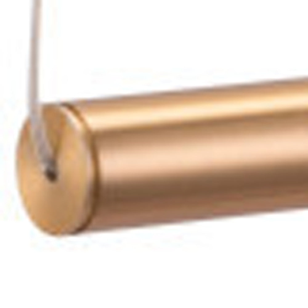 Vertical Lamp Gold
