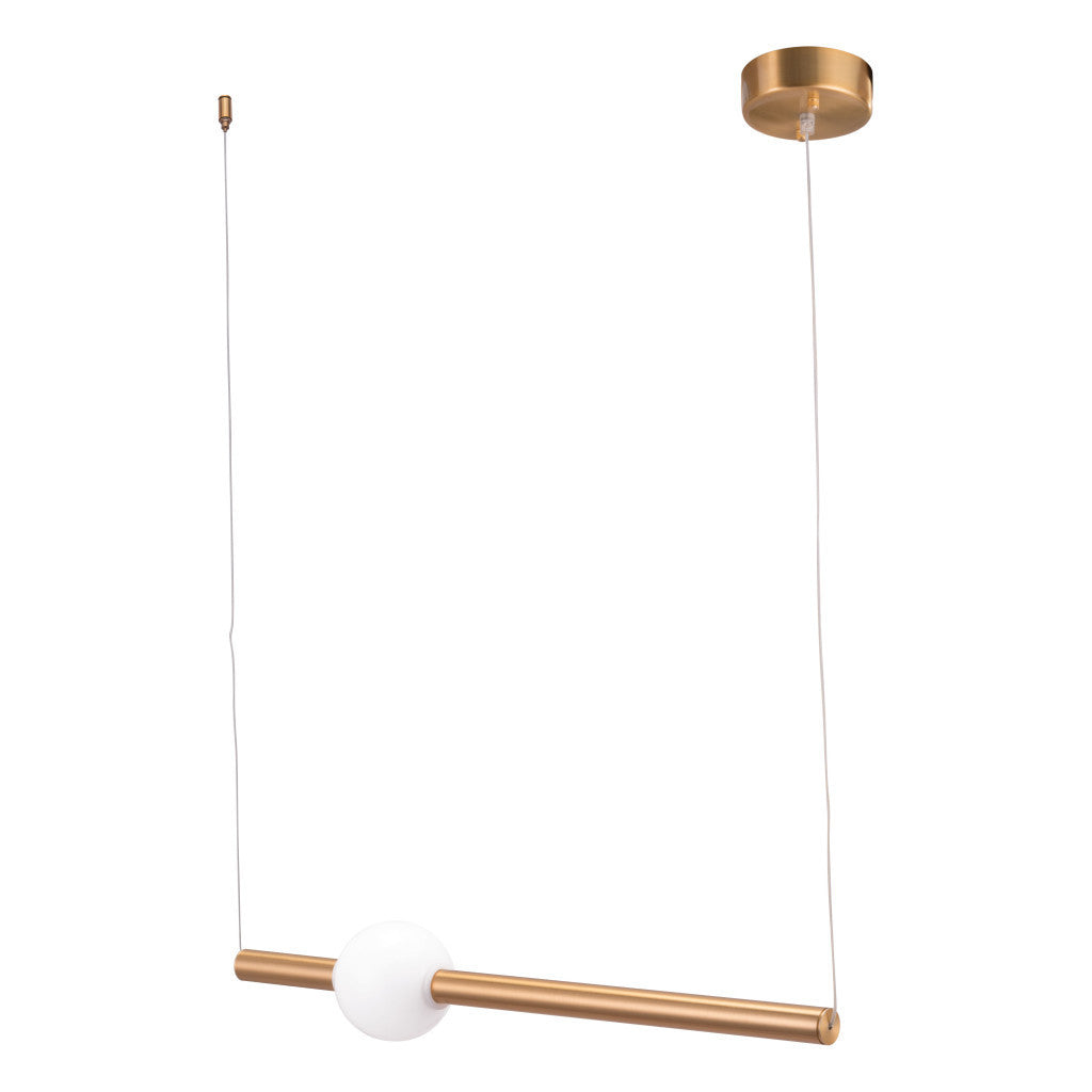 Vertical Lamp Gold