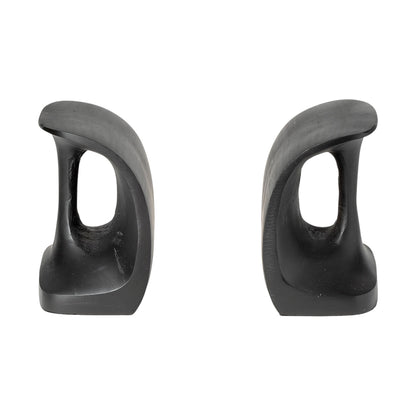 Black Metal Decorative Bookends