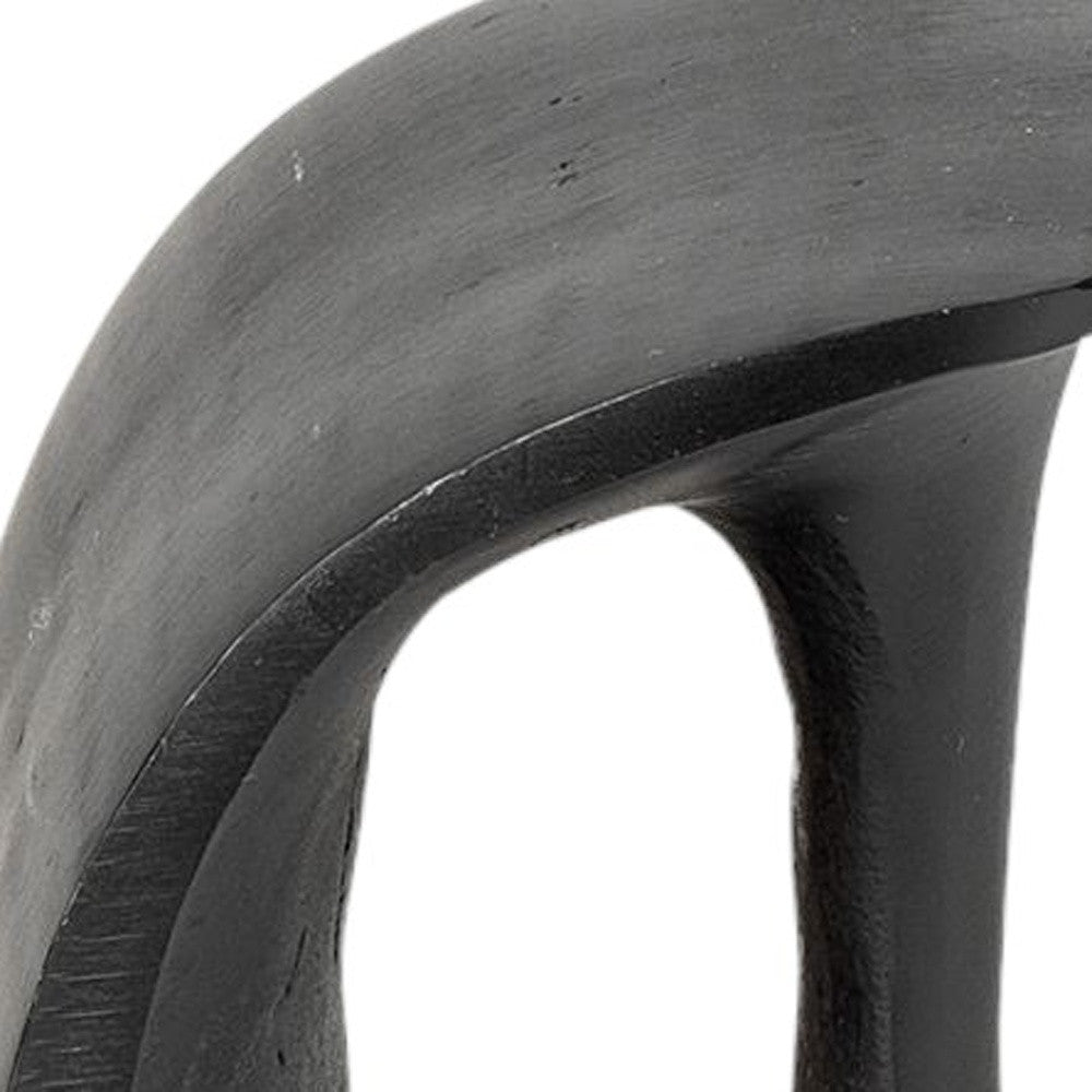 Black Metal Decorative Bookends