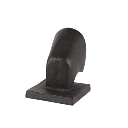 Black Metal Bull Bookends