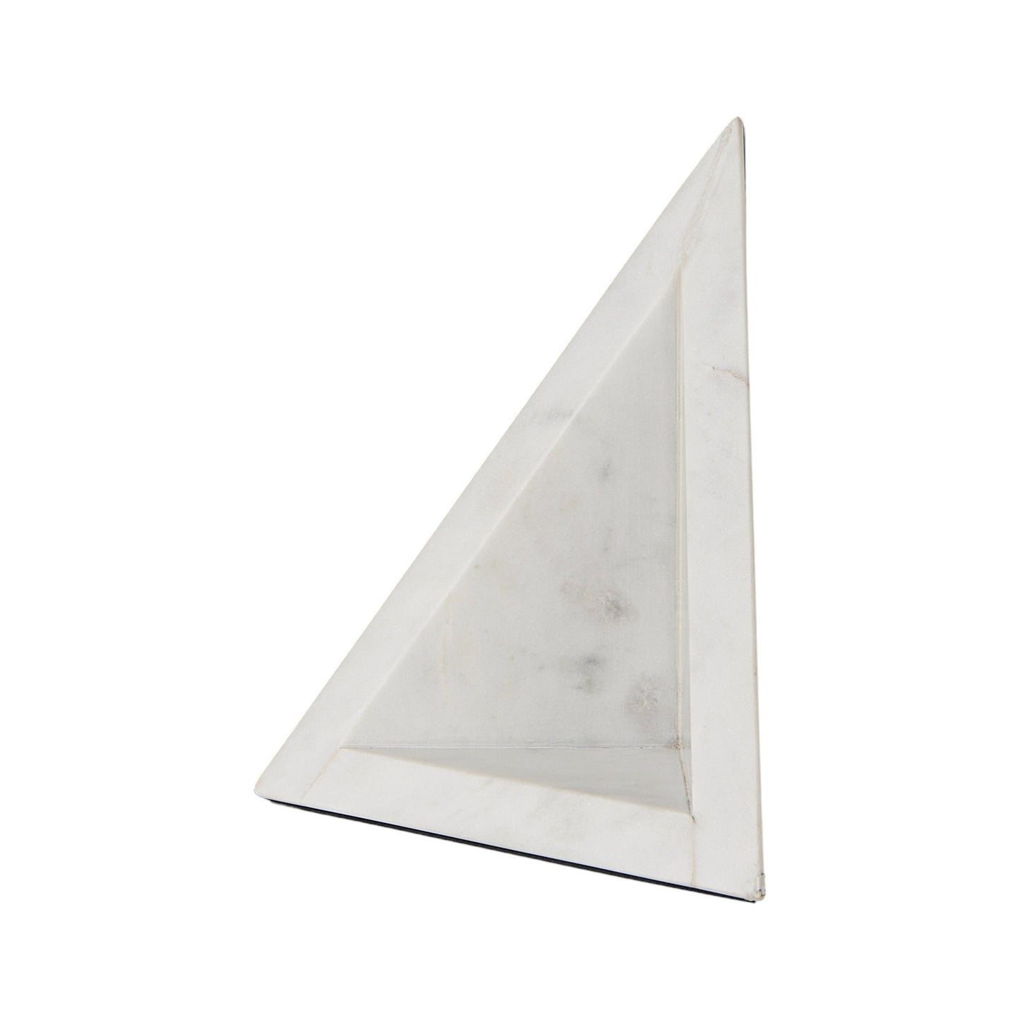 3D Triangle Marble Bookends