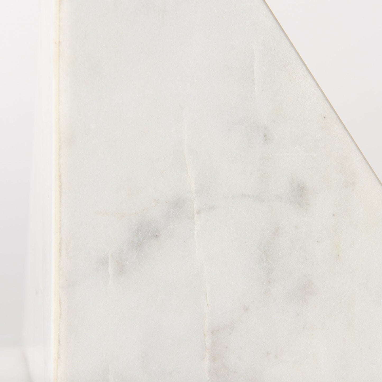 3D Triangle Marble Bookends