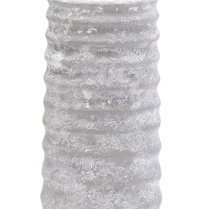 Gray Lamp Base w/ Beige Shade