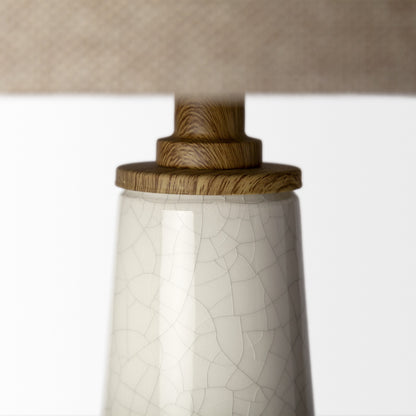 Brown Lamp Base w/ Shade
