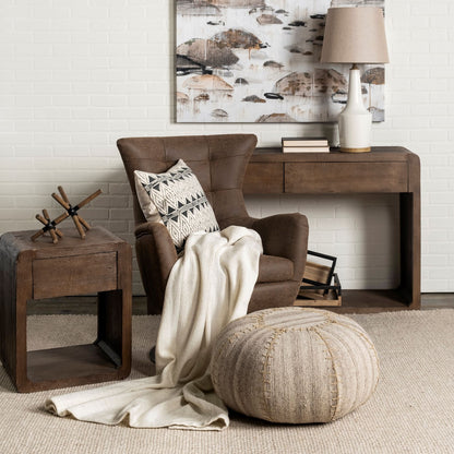 Brown Lamp Base w/ Shade