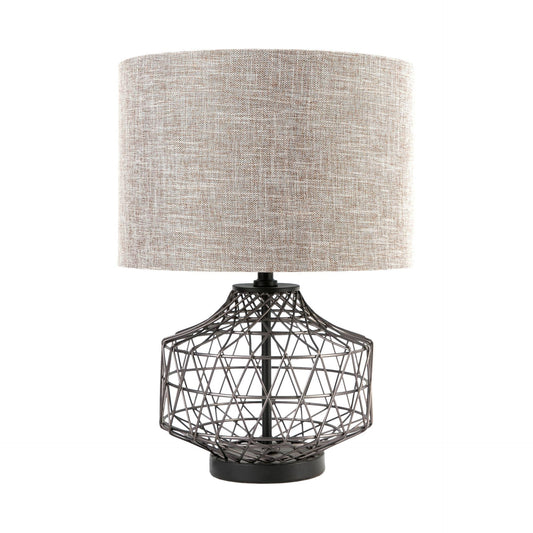 Black Lamp Base w/ Shade