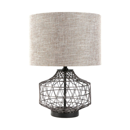 Black Lamp Base w/ Shade