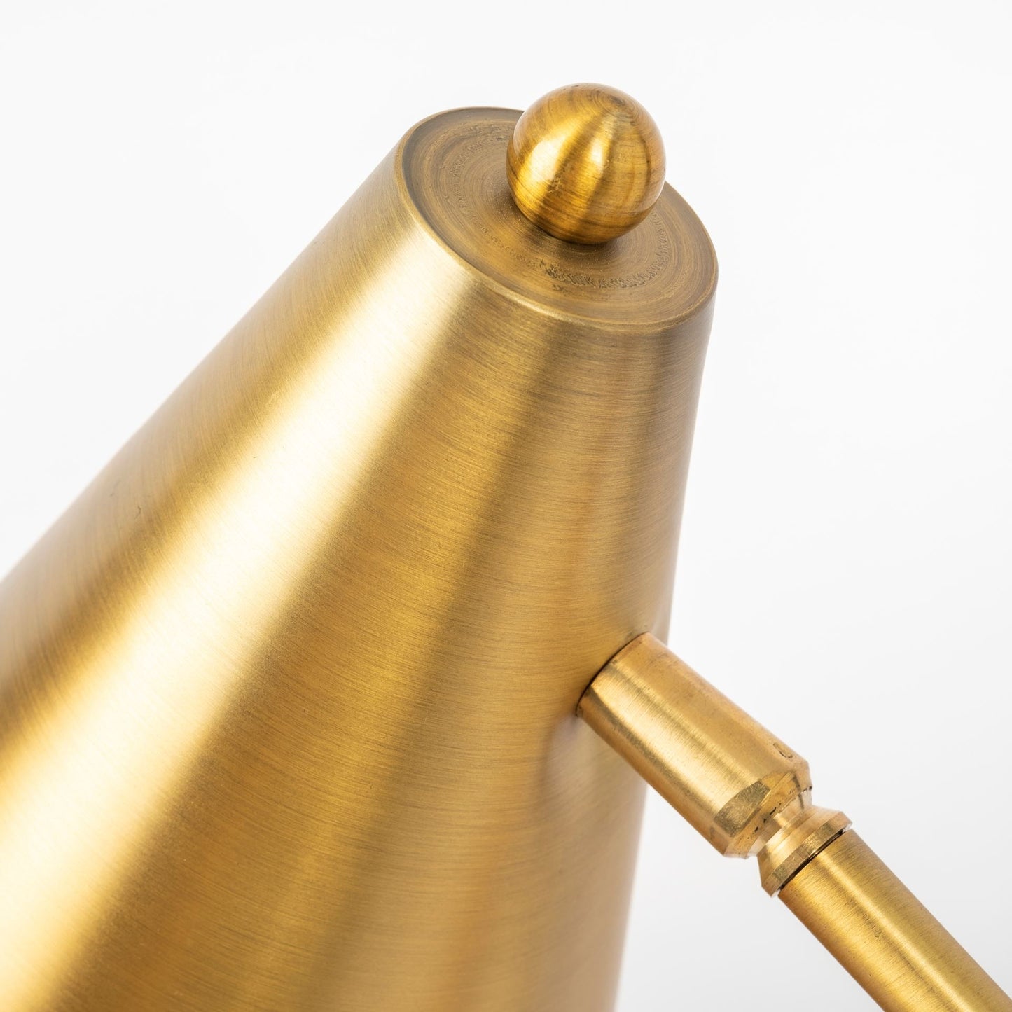 Gold Lamp Base w/ Gold Shade