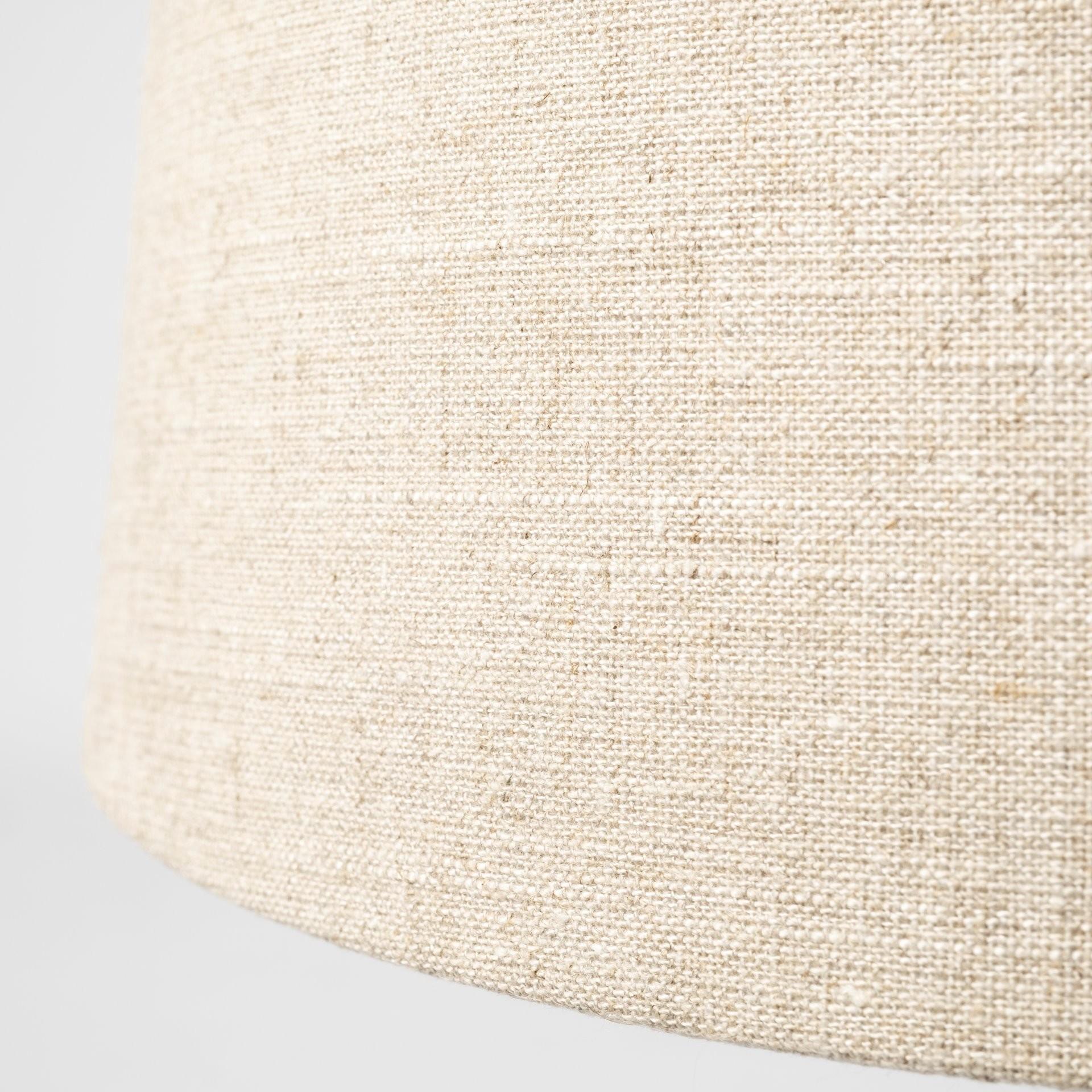 Beige Lamp Base w/ Champagne Shade
