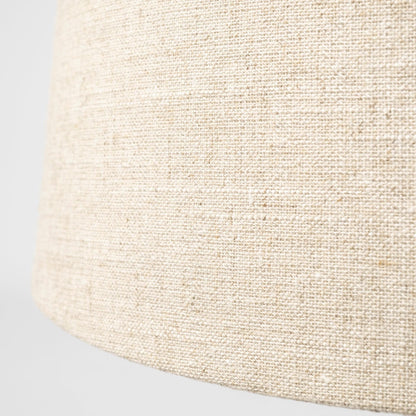 Beige Lamp Base w/ Champagne Shade