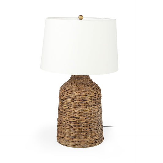Brown Lamp Base w/ Shade