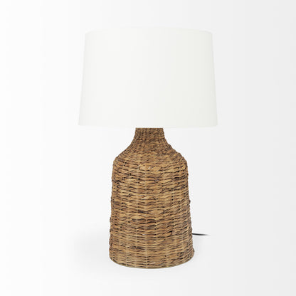 Brown Lamp Base w/ Shade