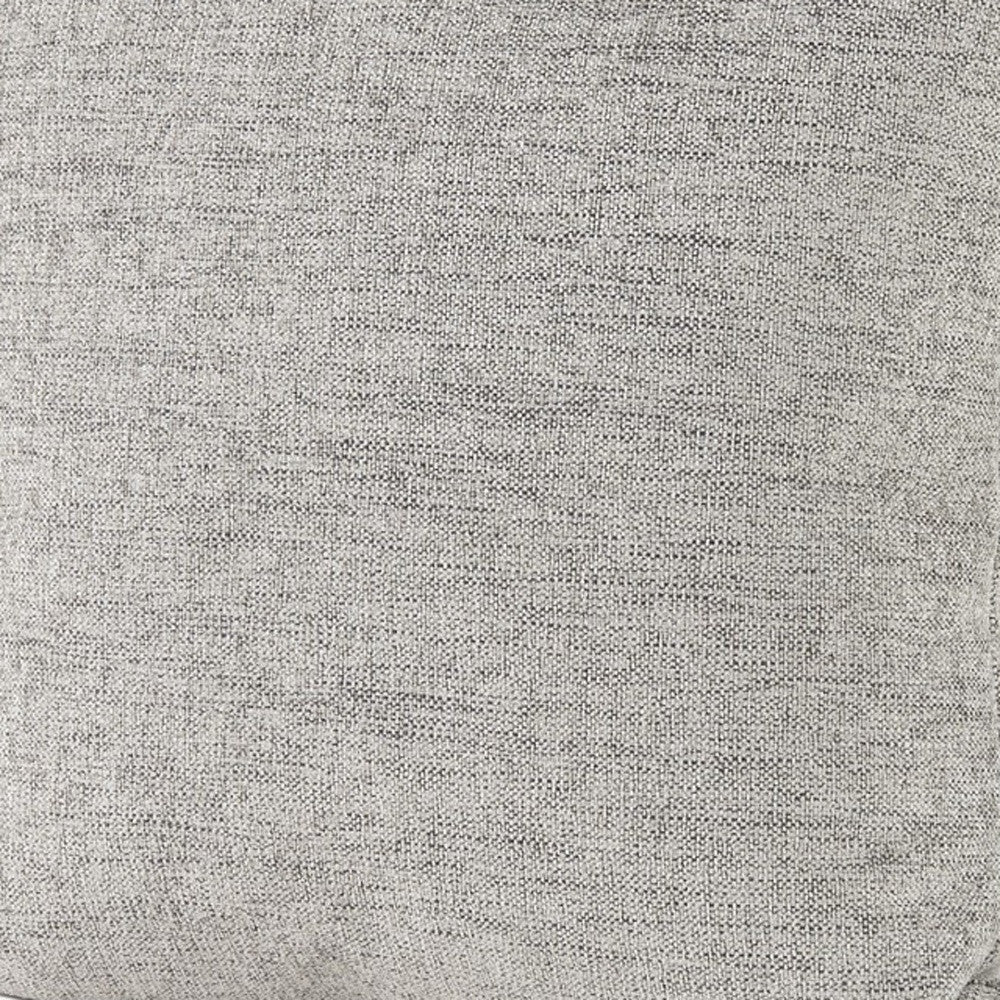 Stone Gray Basket Weave AccentPillow