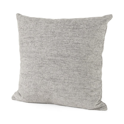 Stone Gray Basket Weave AccentPillow