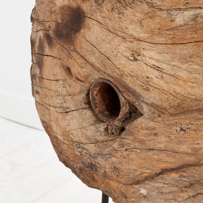 Brown Tabletop Sculpture