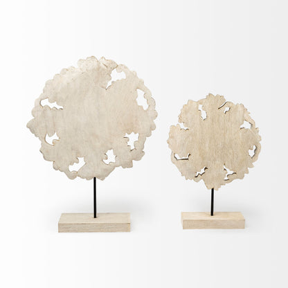 White Metal Sculpture