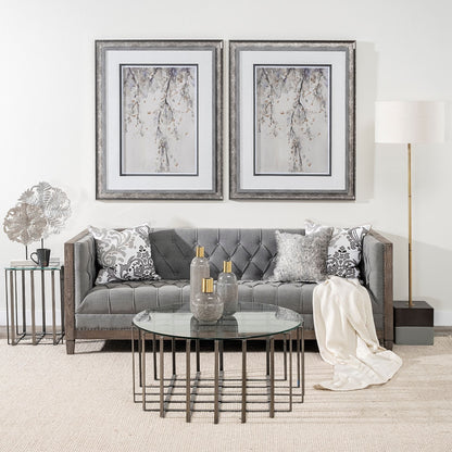 White Metal Sculpture