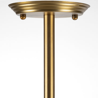 Gold Eighteen Bulb Hanging Chandelier