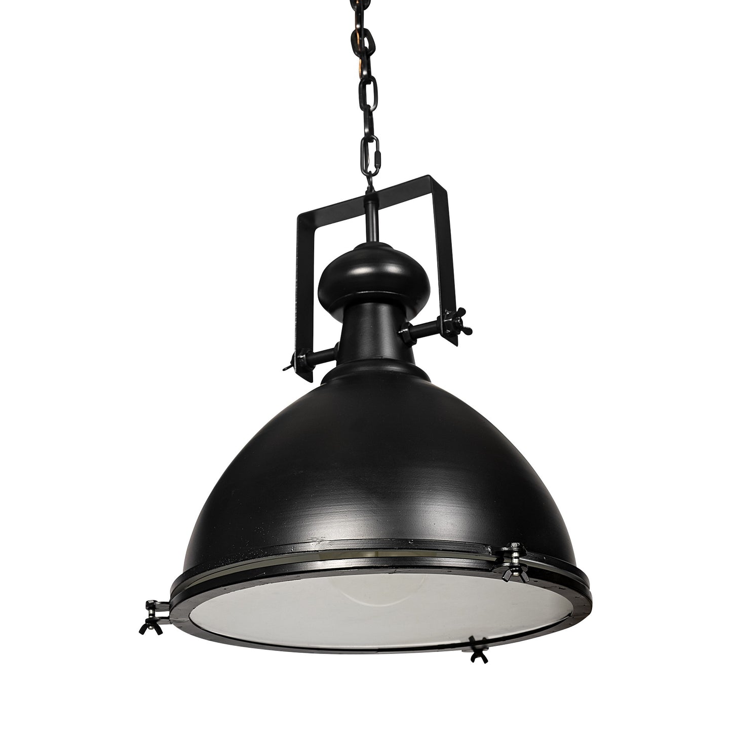 Industrial Black Hanging Pendant Light