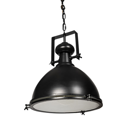Industrial Black Hanging Pendant Light