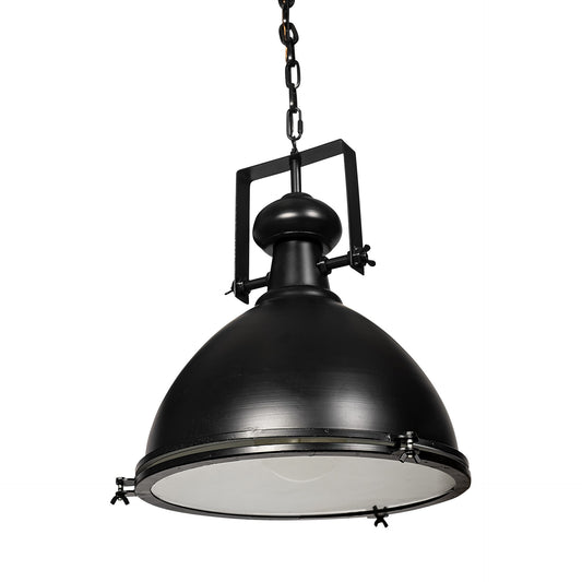 Industrial Black Hanging Pendant Light