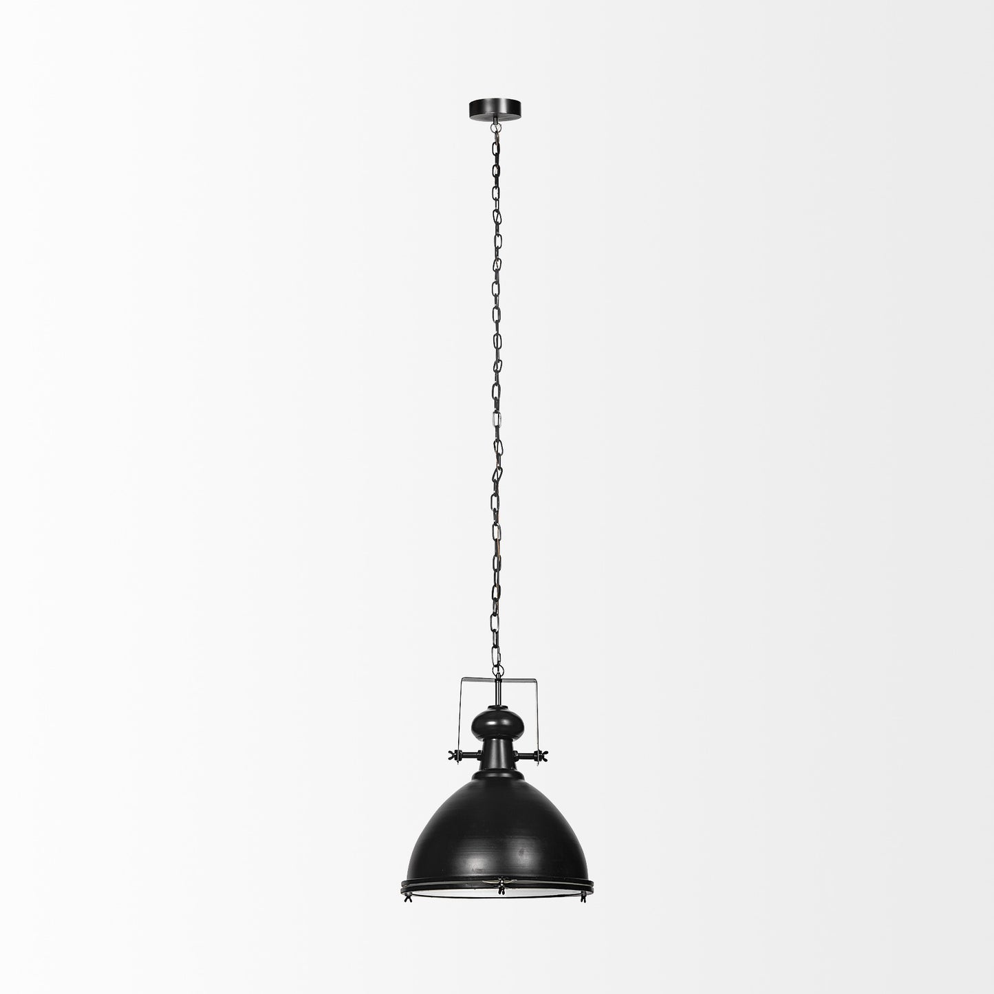 Industrial Black Hanging Pendant Light