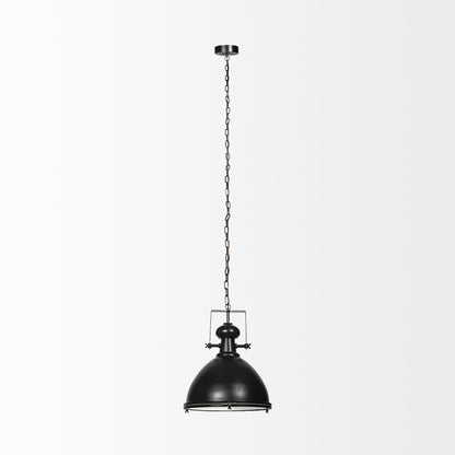 Industrial Black Hanging Pendant Light