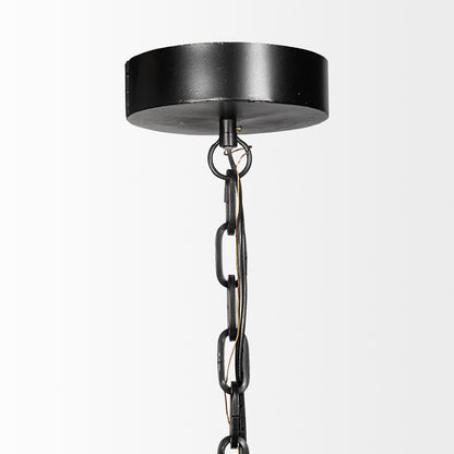 Industrial Black Hanging Pendant Light