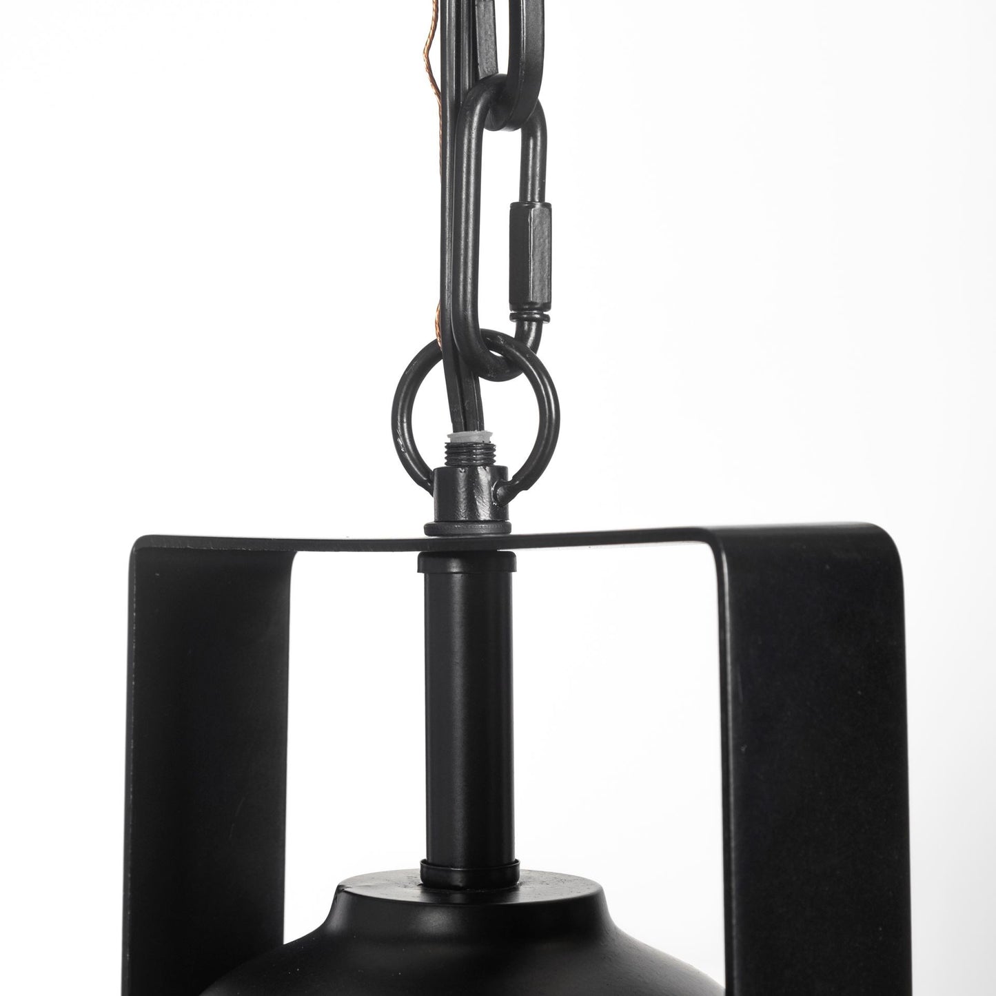 Industrial Black Hanging Pendant Light