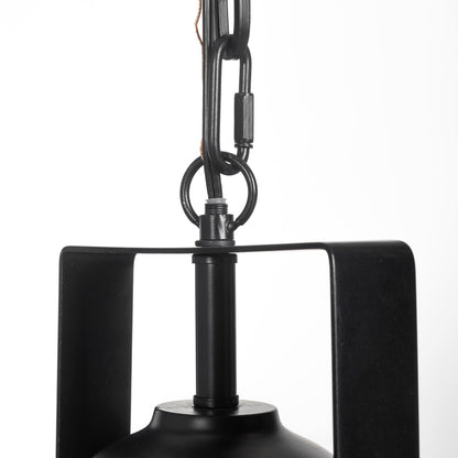 Industrial Black Hanging Pendant Light