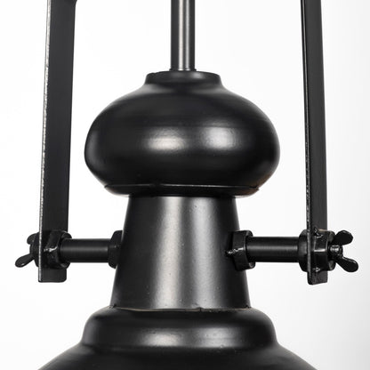 Industrial Black Hanging Pendant Light