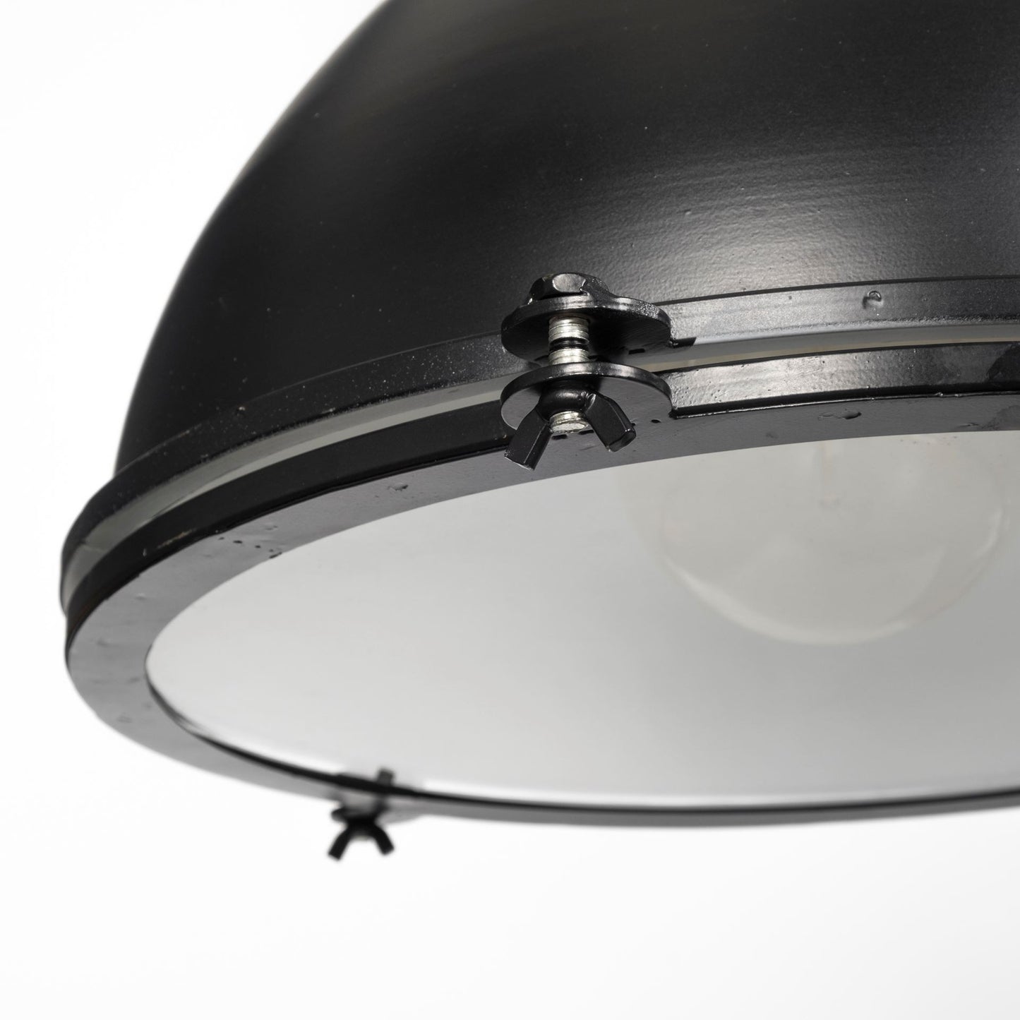 Industrial Black Hanging Pendant Light