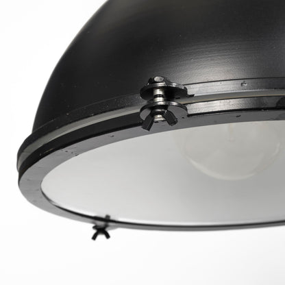 Industrial Black Hanging Pendant Light
