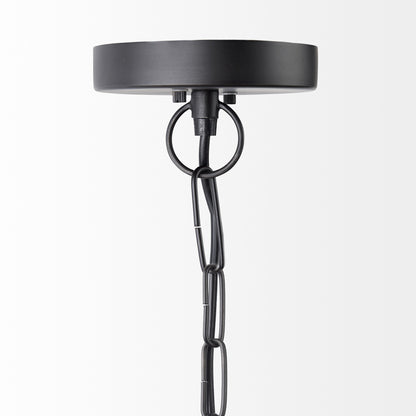 Black Sphere Pendant Hanging Light