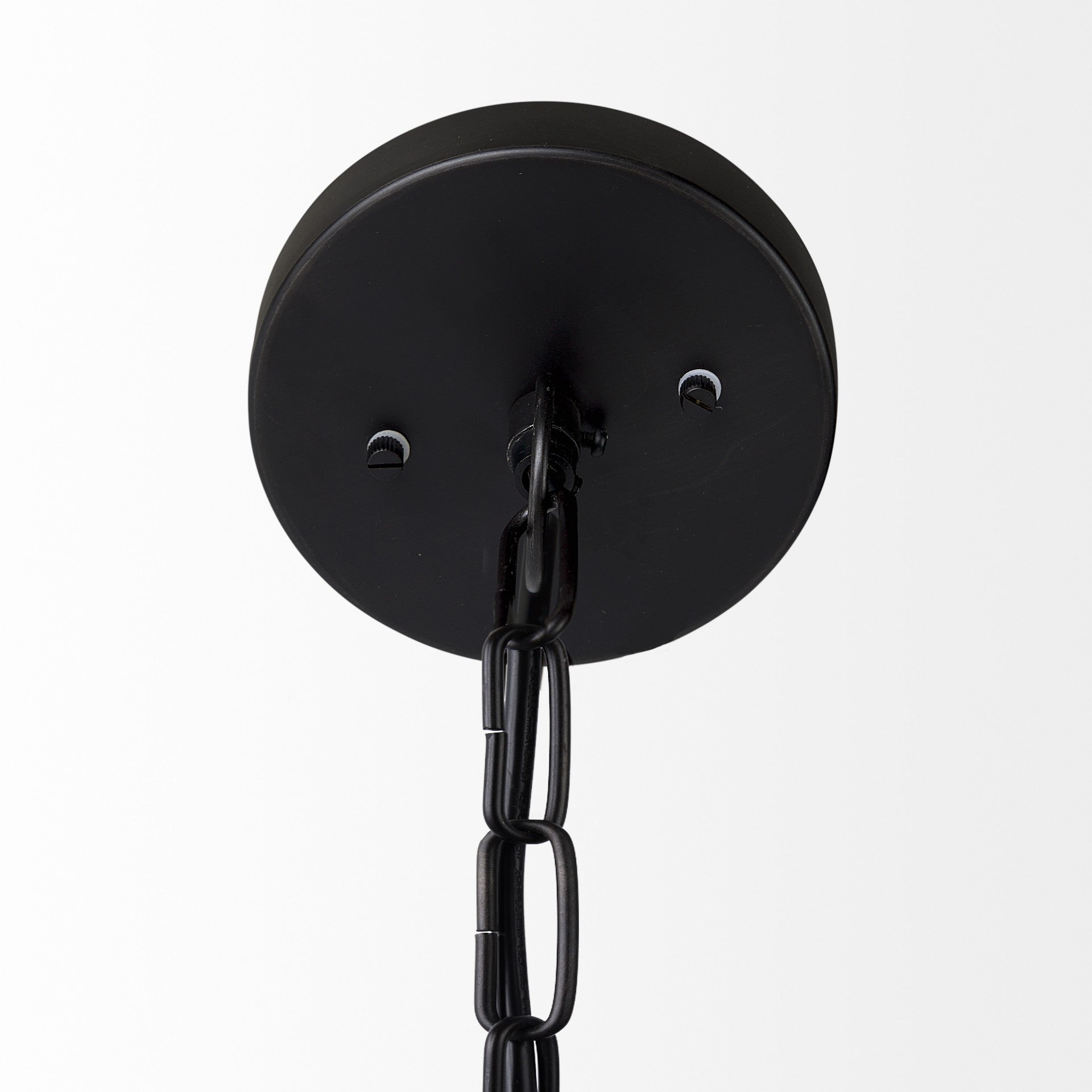 Black Sphere Pendant Hanging Light