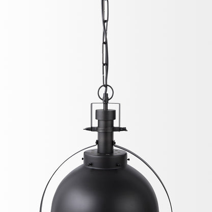 Black Sphere Pendant Hanging Light