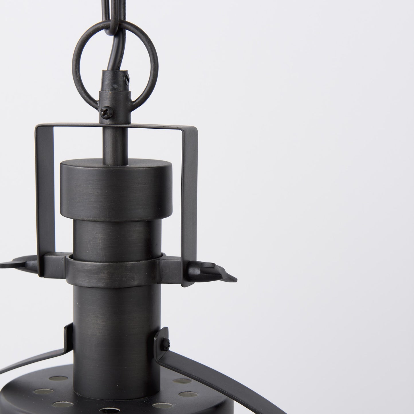 Black Sphere Pendant Hanging Light
