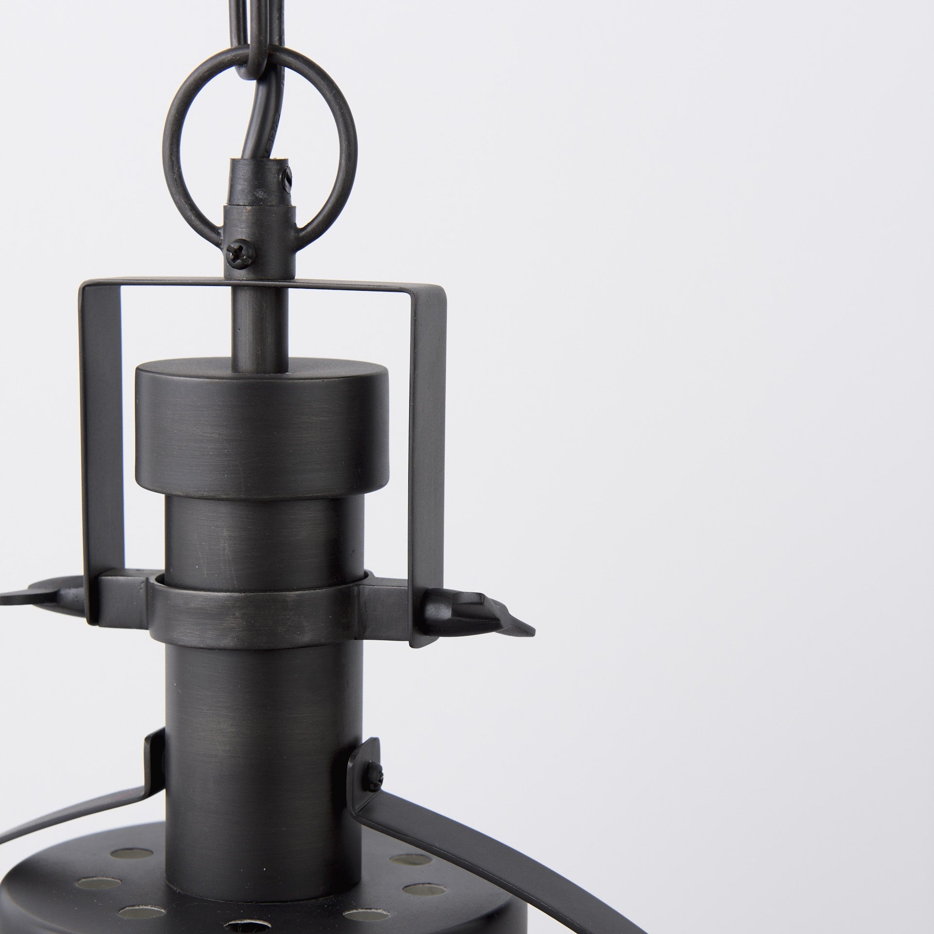 Black Sphere Pendant Hanging Light