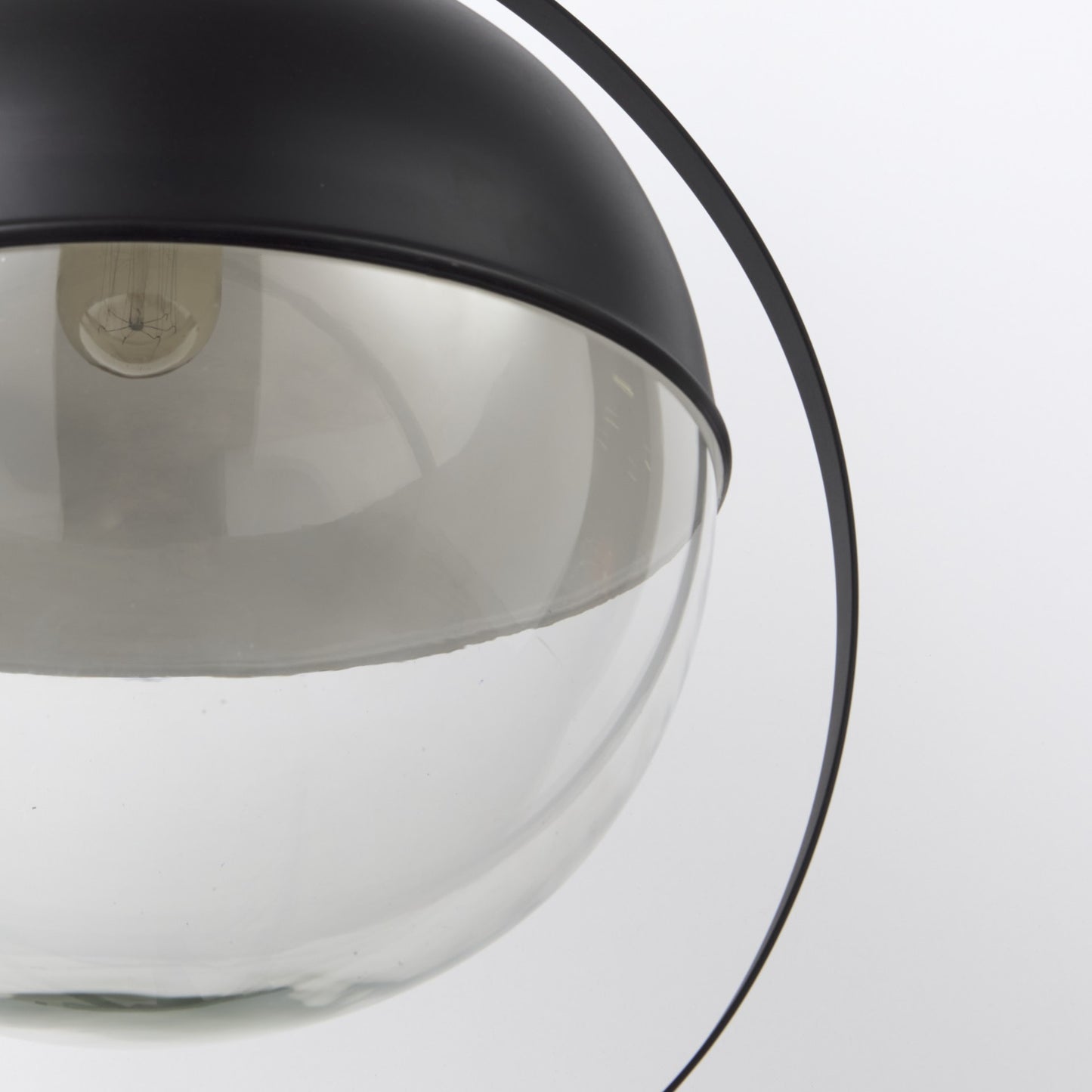 Black Sphere Pendant Hanging Light