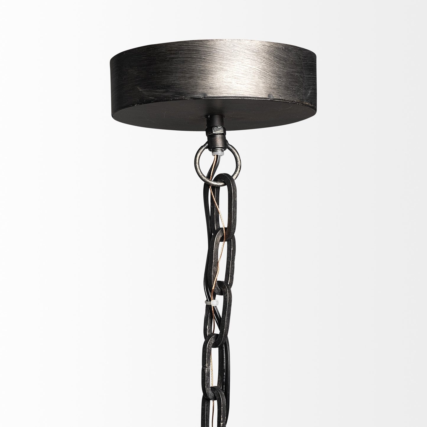 Industrial Gray Hanging Pendant Light