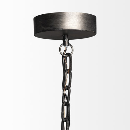 Industrial Gray Hanging Pendant Light