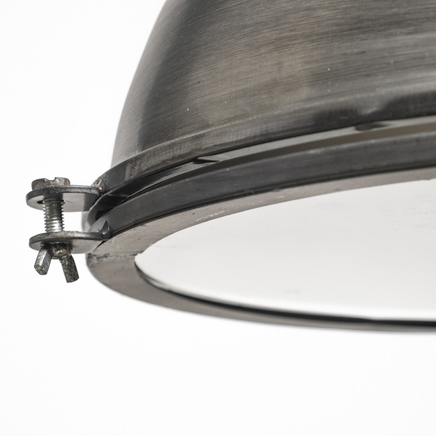 Industrial Gray Hanging Pendant Light