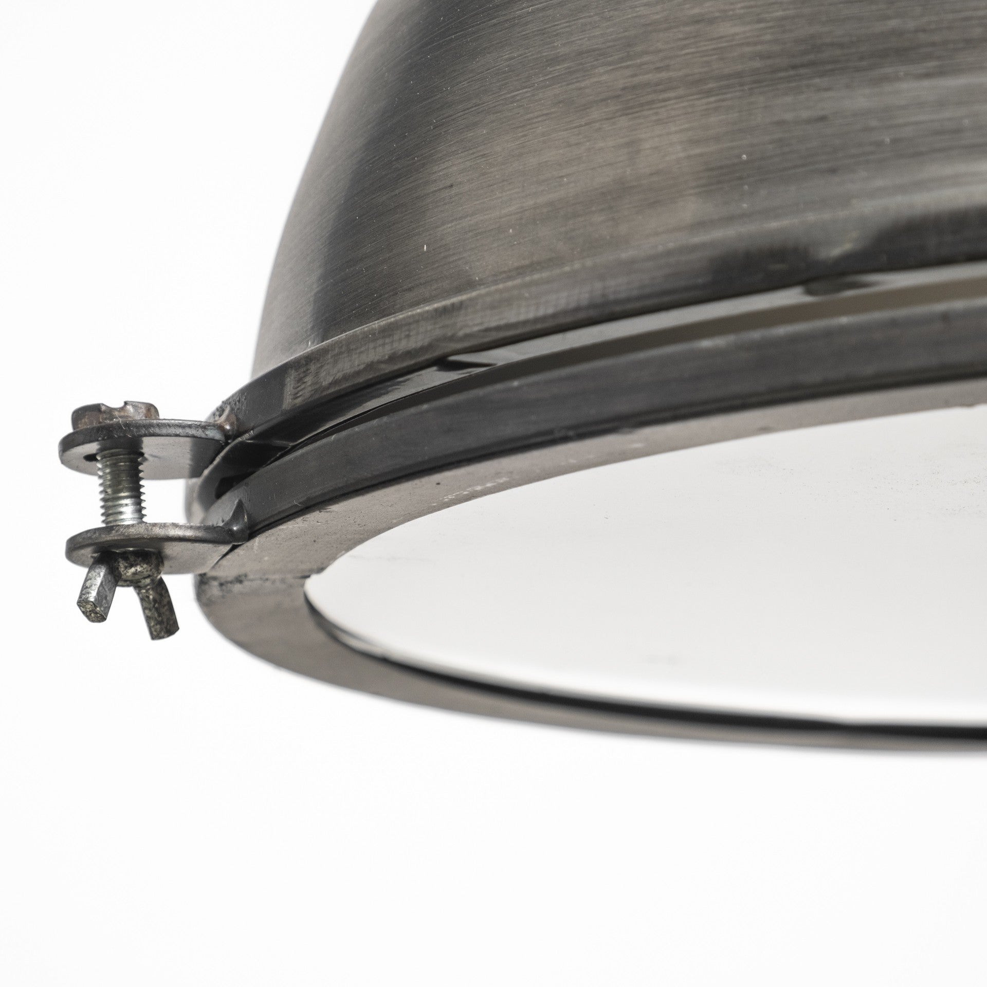 Industrial Gray Hanging Pendant Light