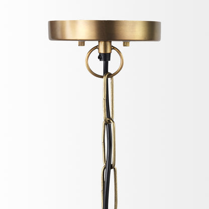 Gold Sphere Pendant Hanging Light