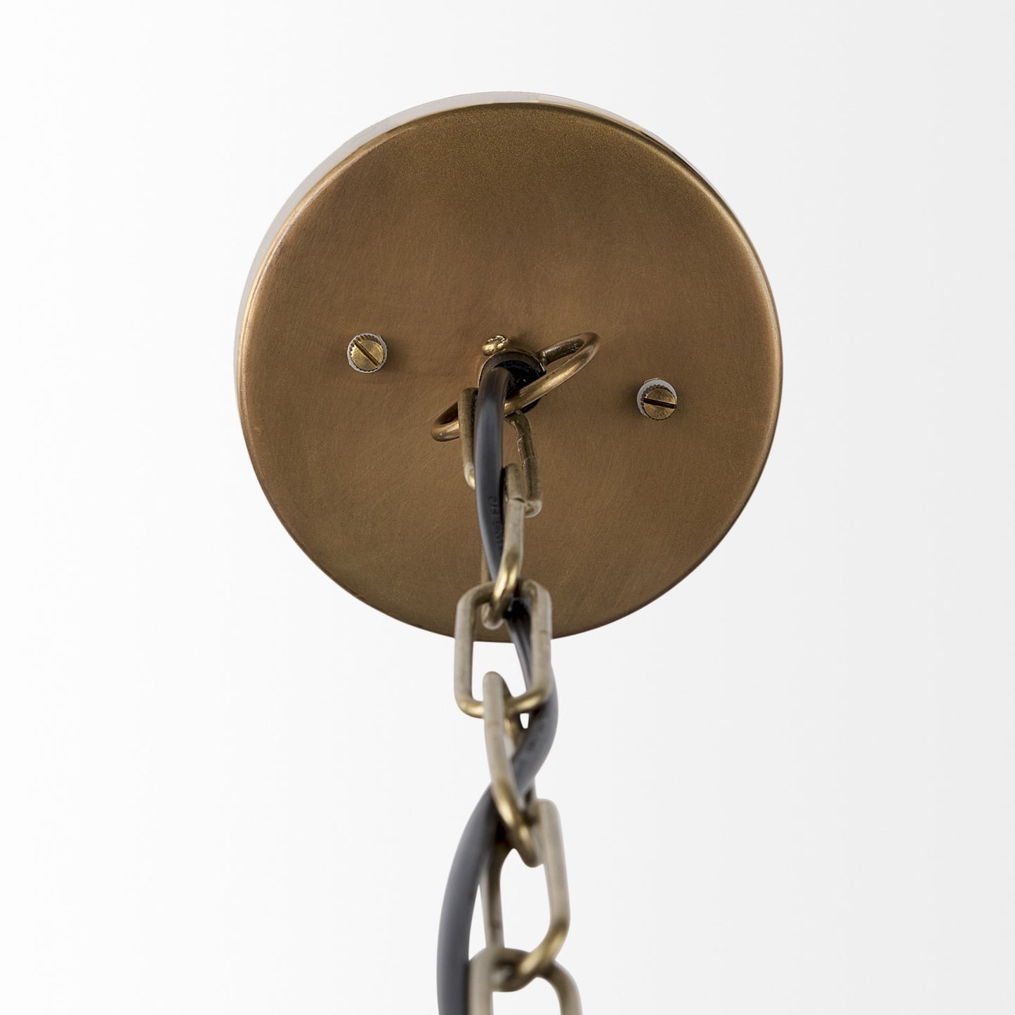 Gold Sphere Pendant Hanging Light