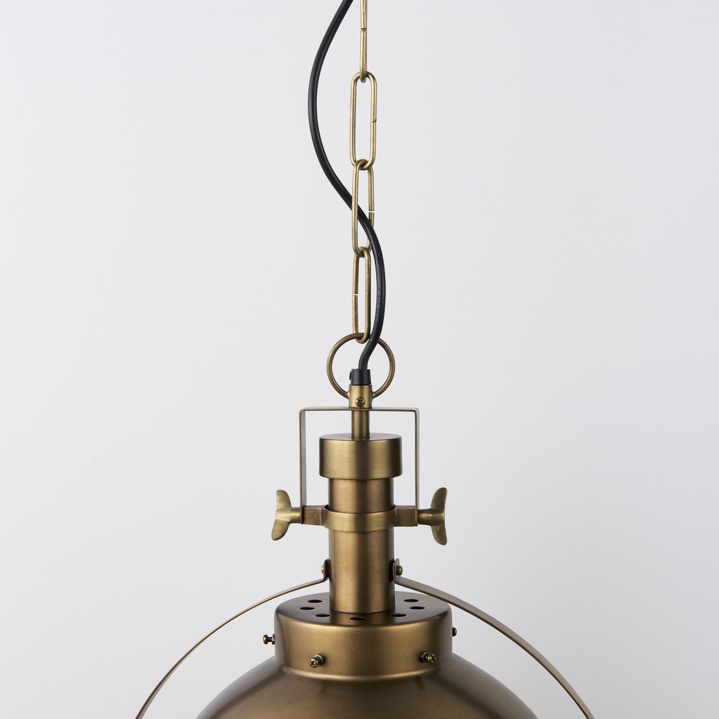 Gold Sphere Pendant Hanging Light