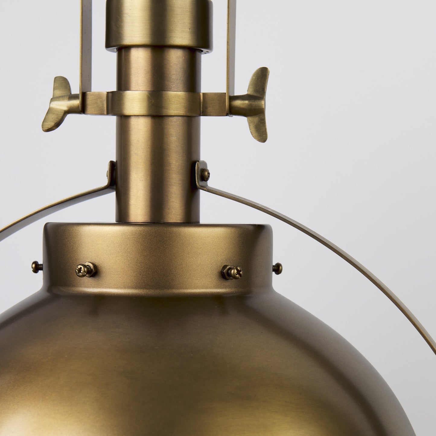 Gold Sphere Pendant Hanging Light